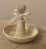 Kleine Deko-Etagere in Creme-weiss, Shabby Chic