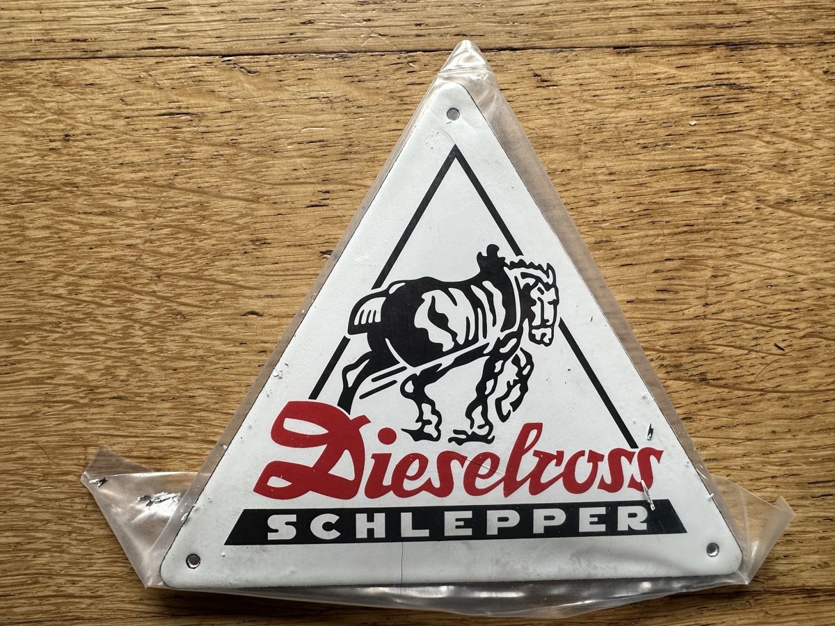 Schilder: Fendt dieselross schlepper Oldtimer classic Traktor diesel – Neu (gemäss Beschreibung) aus Reinach AG von rares75