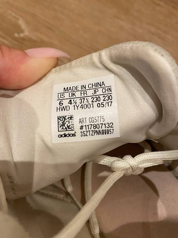 Adidas Scarpe da donna: Adidas Cloudfoam Sneaker Gr. 38 beige/weiss. – Usato da Dachsen venduto da Jay_3 4