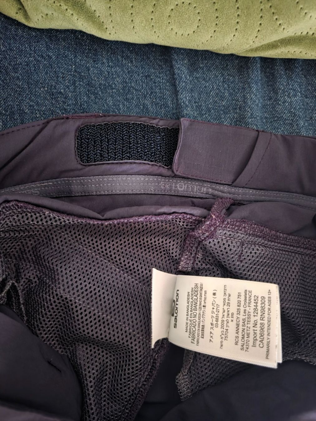 Salomon Pantaloni: Salomon AdvancedSkin Shield Zip-Off Wanderhose Gr. 36 – Usato da Interlaken venduto da NataliiaS 8
