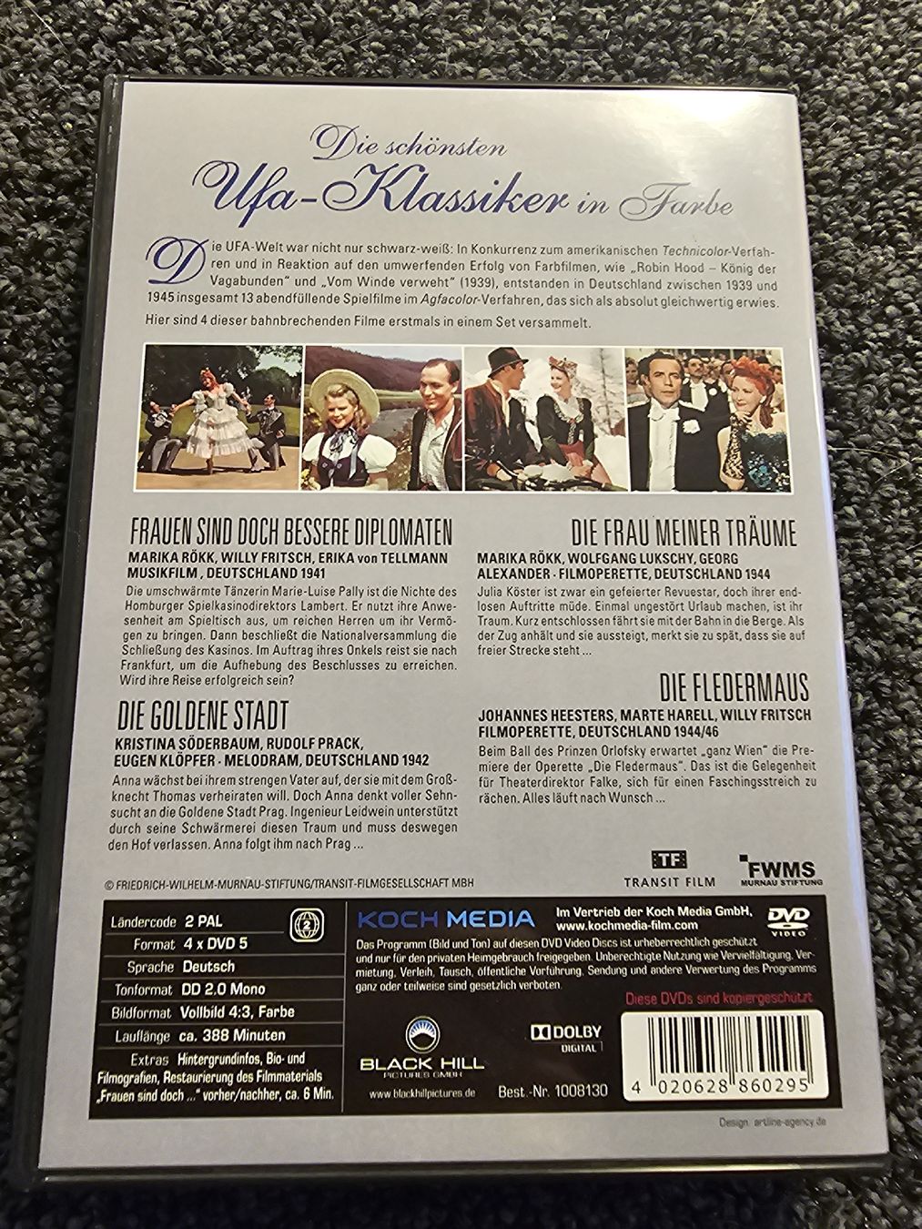 Tutti i DVDs: DVD Box "Die schönsten Ufa-Klassiker in Farbe"  – Usato da Ruswil venduto da jan_bxl5 1