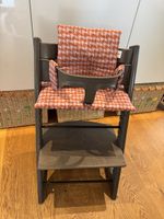 Stokke Tripp Trapp Hochstuhl grau mesh + Zubehör- Versand ok