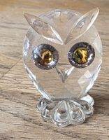 Eulefigur kristall Swarovski siehe Foto Wunder schön 