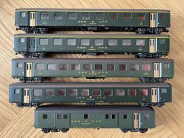 5 tlg SBB EW II Zug Roco OVP