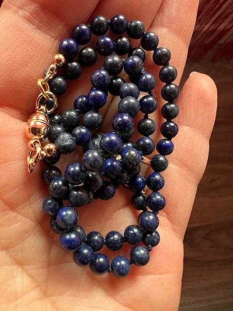 Catenine: Echte Schöne Kette aus Lapislazuli. – Usato da Neerach venduto da romiping 2