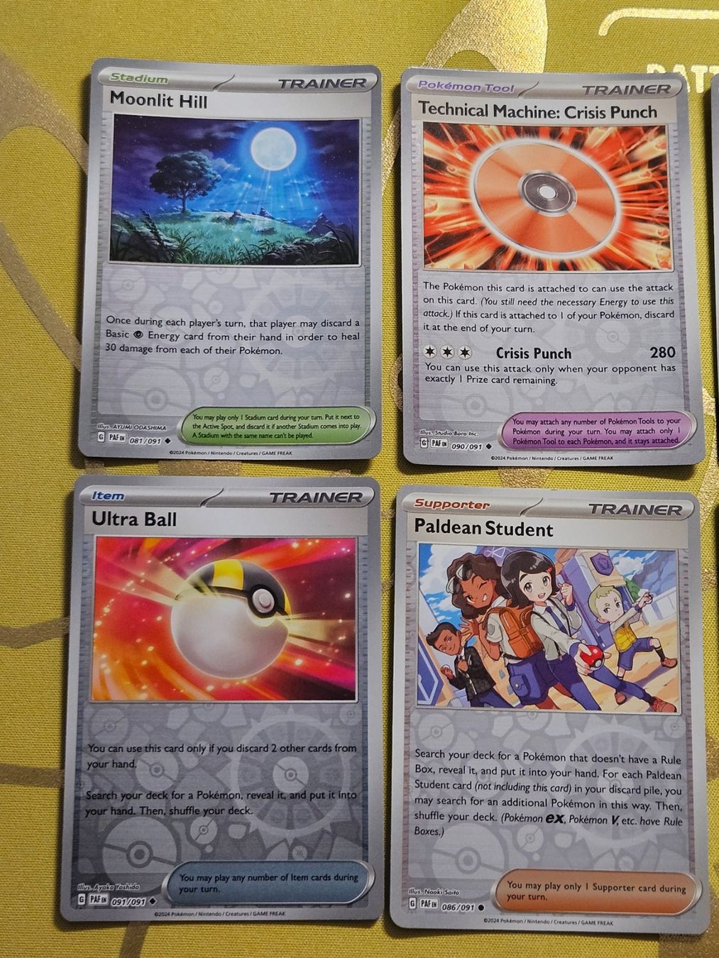 Pokémon Carte collezionabili: Paldean Fates - 9 reverse cards EN – Usato da Bellinzona venduto da Pokemarco 1