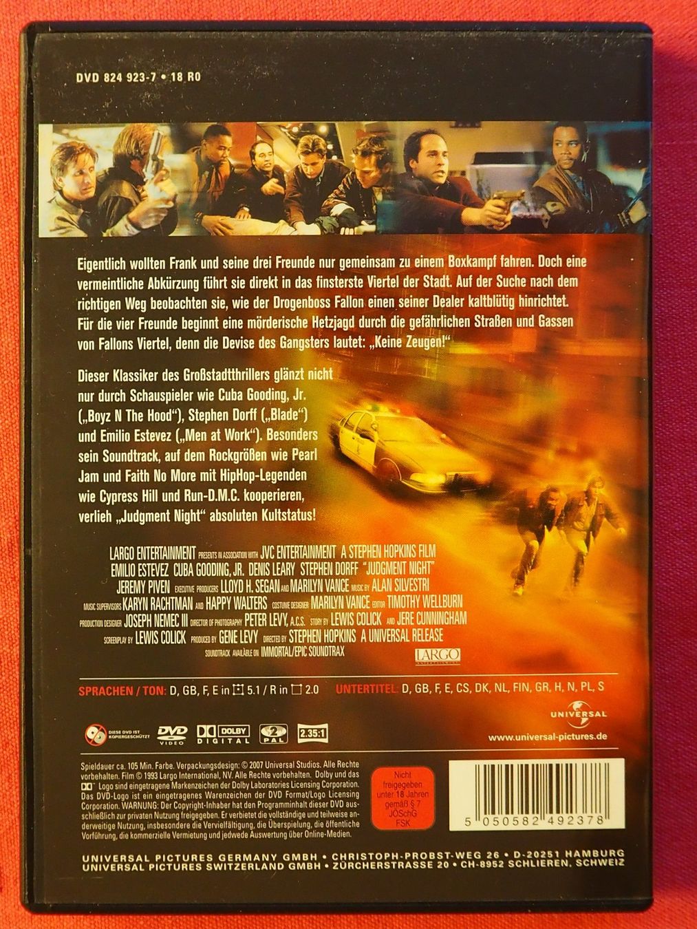 Alle DVDs: Judgment Night / Emilio Estevez – Gebraucht aus Chur von Brummbaer60 1
