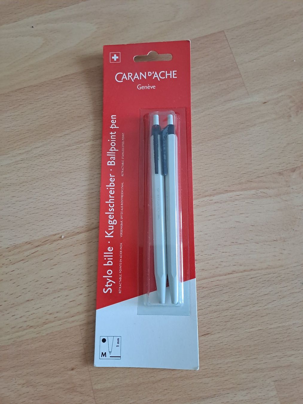 Caran D'Ache Stifte & Marker: Kugelschreiber, 2x schwarz – Neu und originalverpackt aus Hombrechtikon von Rada039