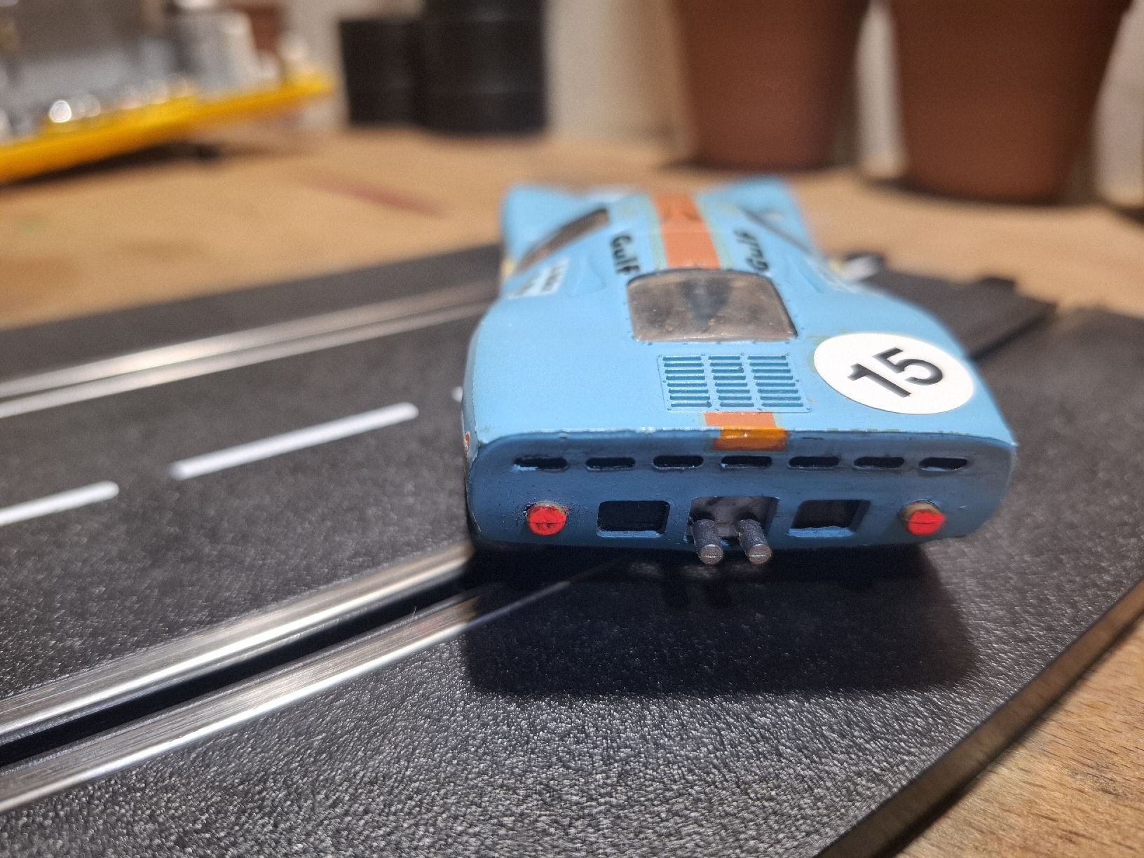 Modellini d'auto: Slotcar Ford GT 40 Gulf – Difettoso da Flaach venduto da maniv6 2