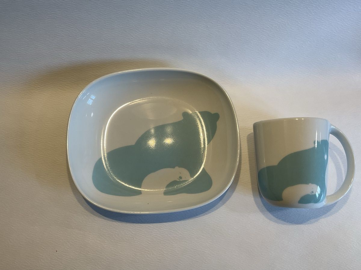 Set di piatti: *** Hübscher Kinderteller mit Tasse *** Keramik *** – Usato da zürich venduto da ce_sisi 2