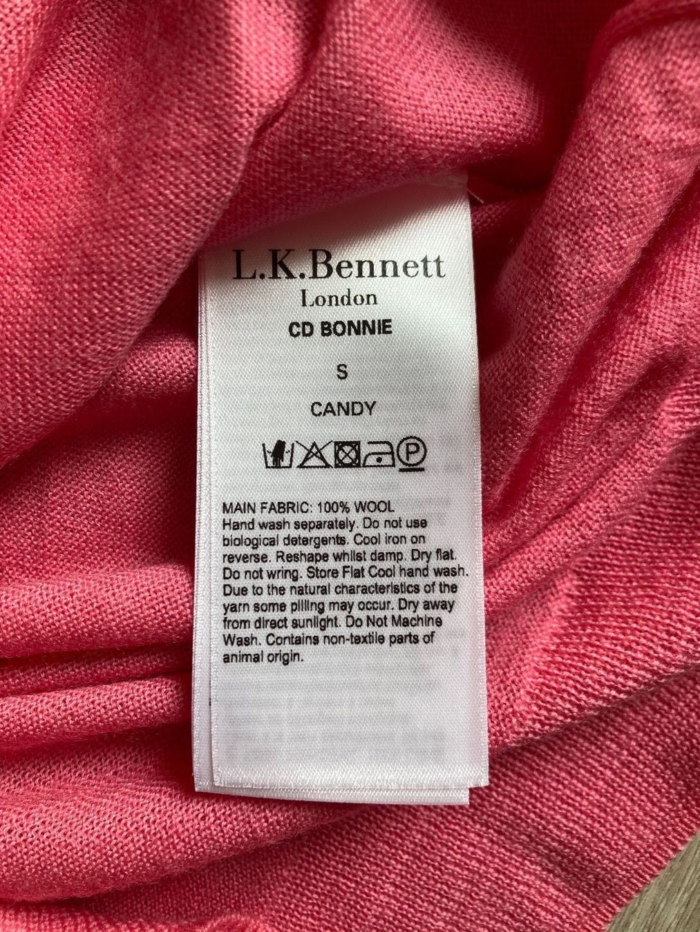 Maglioni & Felpe: Strickjacke pink LK Bennett Grösse S – Nuovo (secondo la descrizione) da Wohlen AG venduto da SZS30 5