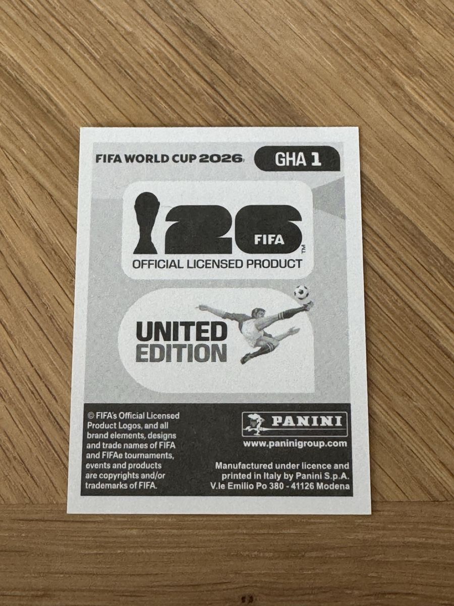 Panini Carte collezionabili: Panini 2026 GHA 1 – Nuovo (secondo la descrizione) da Grand-Lancy venduto da cyr_n5ky 1
