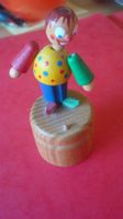 Druckfigur/Wackelfigur Clown Erzgebirge 7,5 cm