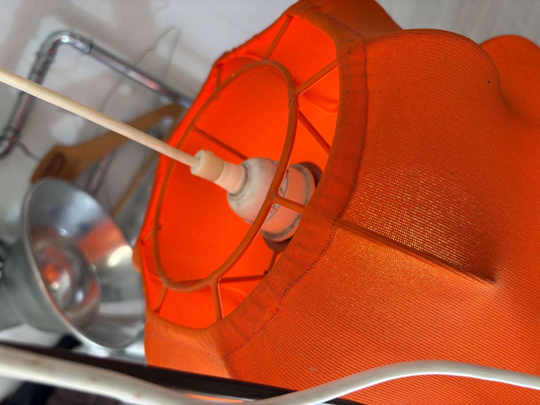 Lampes: Deckenlampe Space Age  Design mit elastischem Stoff vintage – D'occasion à Hinwil par DaniBachman 3