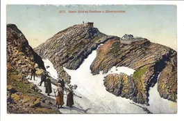 Alpstein (AI) Säntis - Gasthaus und Observatorium - 1915