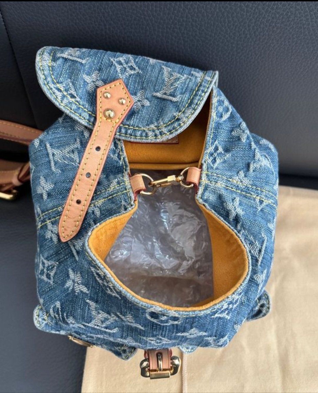 Louis Vuitton Rucksäcke: Louis Vuitton Denim Rucksack – Neu (gemäss Beschreibung) aus Sissach von fionayyo 1