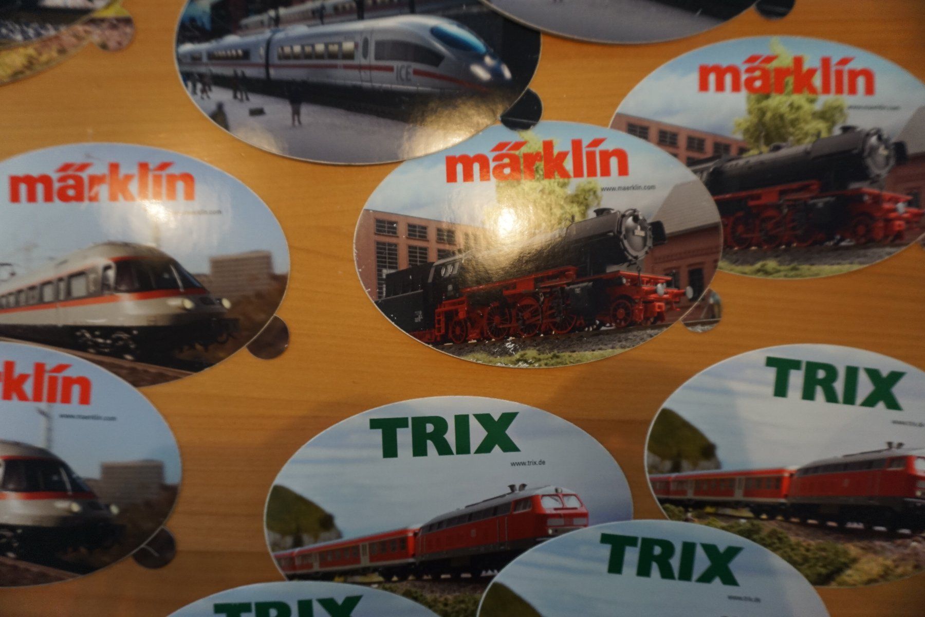 Märklin Modellini di ferrovie: Märklin / Trix 12 Aufkleber – Usato da Wohlen AG venduto da modellbahner-ch 2