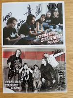 2 handsignierte Christina Stürmer Autogrammkarten