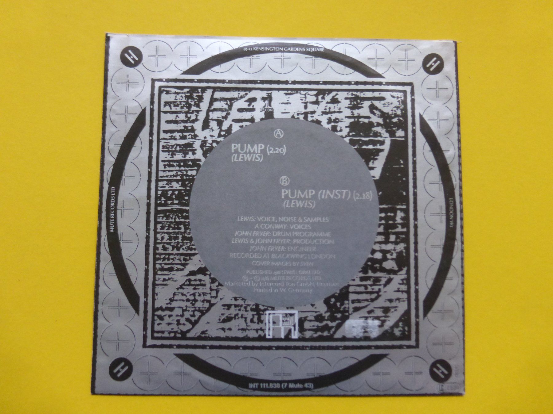 Dischi in vinile: He Said – Pump – Usato da Zürich venduto da Swiss57 1