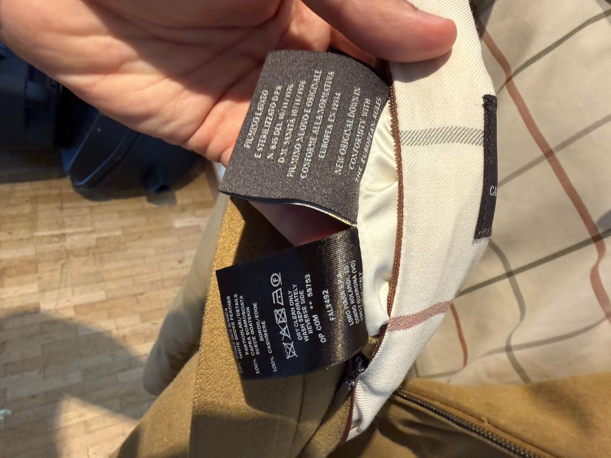 Loro Piana Cappotti: Loro Piana Cashmere Down Jacket C.O.L.D Ochre – Nuovo (secondo la descrizione) da Genève venduto da SG_73 6