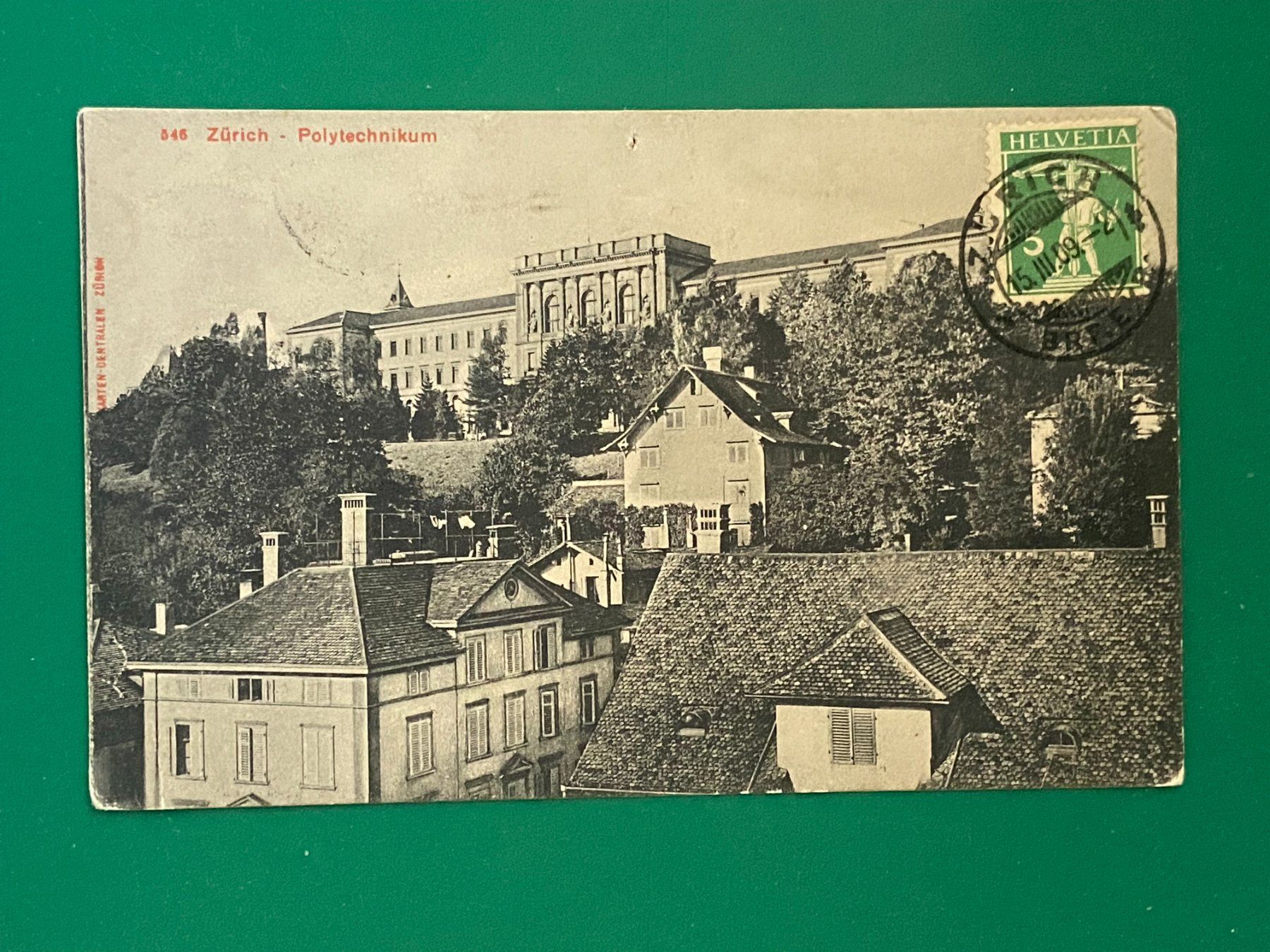 Ansichtskarten: Zürich - Polytechnikum – Gebraucht aus Steg VS von danwer74