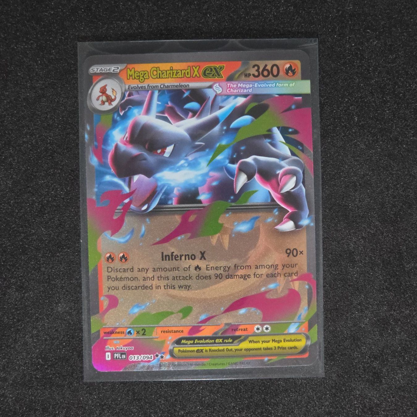 Pokémon Carte collezionabili: Mega Charizard X ex - PFL-13 – Nuovo (secondo la descrizione) da St. Gallen venduto da CardZelo