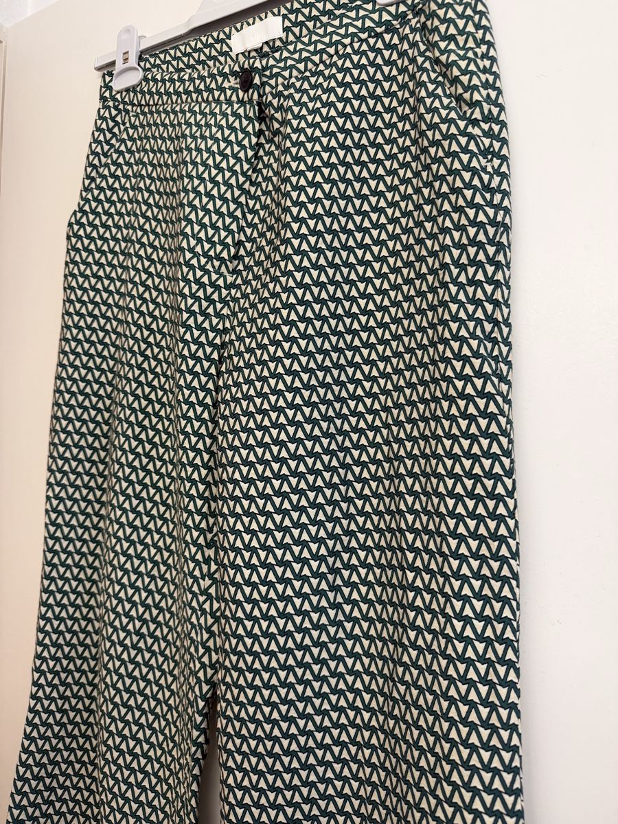 H&M Pantaloni: H&M Hose grün/beige Grösse 38. – Usato da Adliswil venduto da StephanieAnnina 2