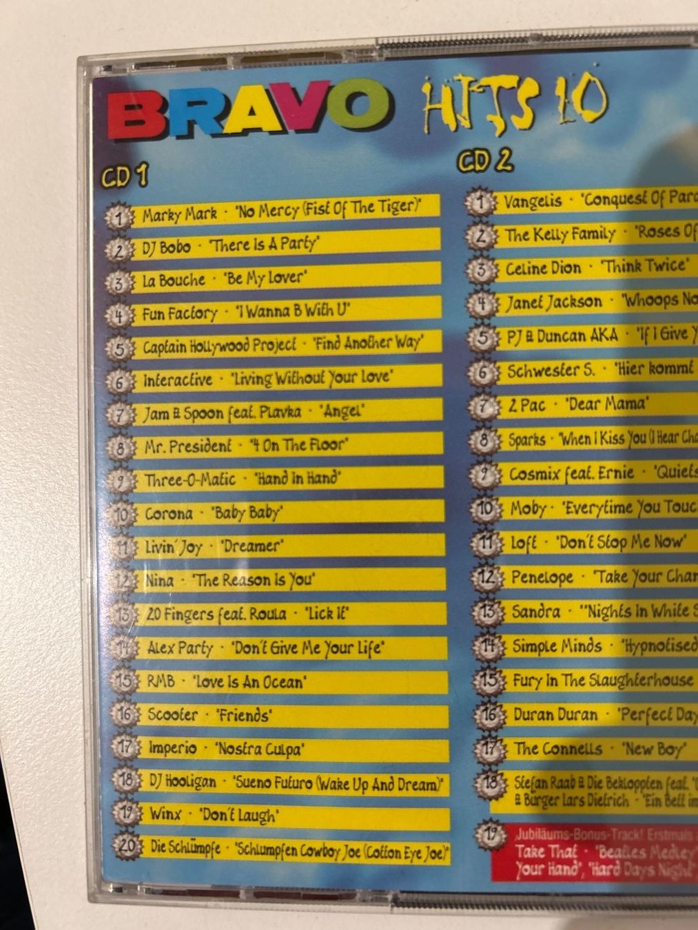CDs: CD- Bravo Hits 10 – Gebraucht aus Guntershausen von Gloominati 2