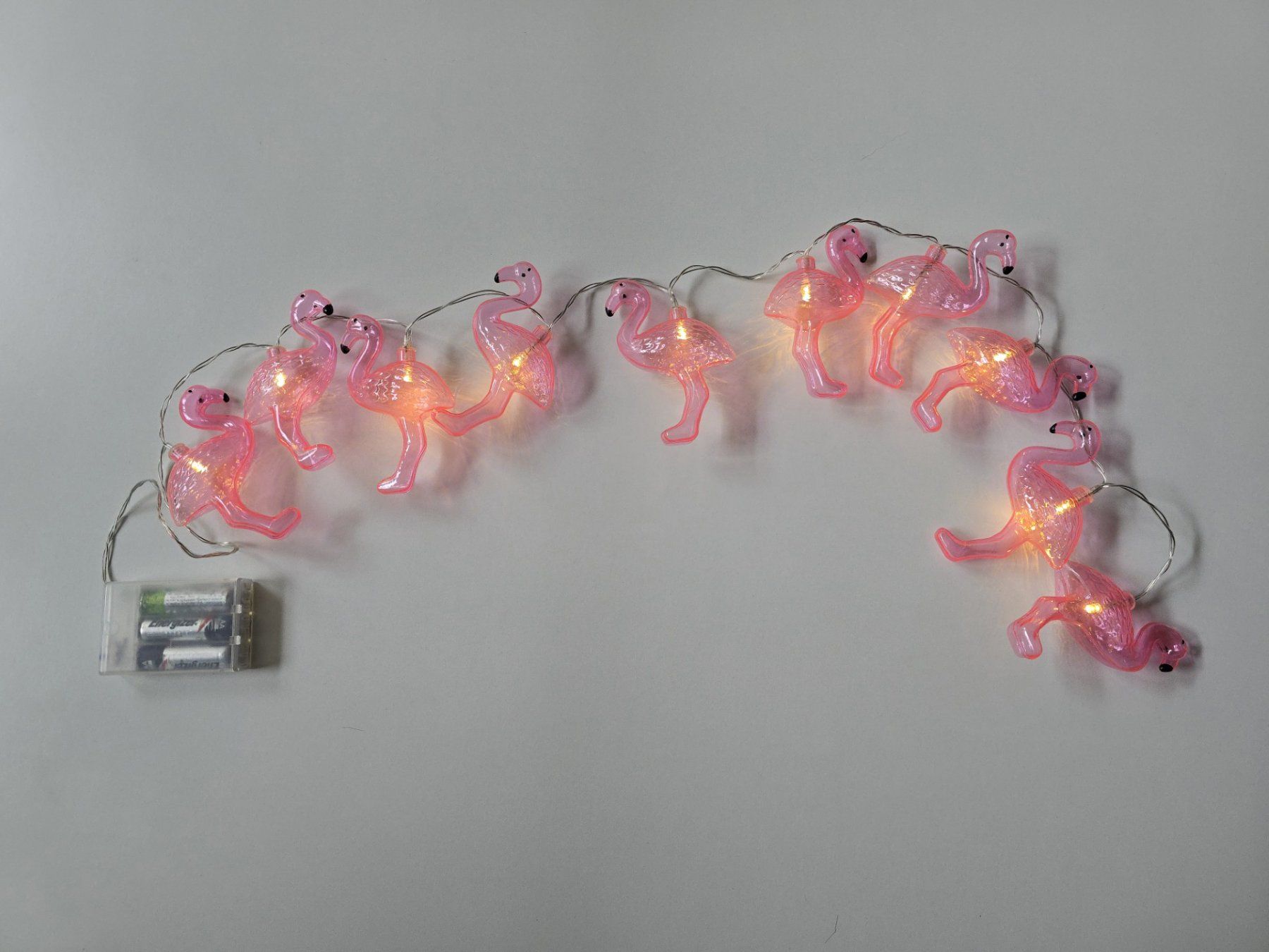 Tutte le decorazioni: Lichterkette Flamingos LED - NEU - – Nuovo (secondo la descrizione) da Dättlikon venduto da Wundertuete_ 1