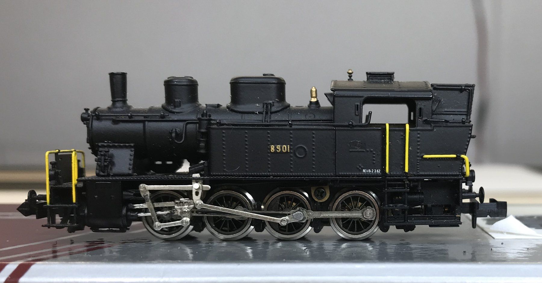 Lemaco Modelleisenbahnen: SBB E 4/4 8901 schwarz - Dampflok – Gebraucht aus Männedorf von  3