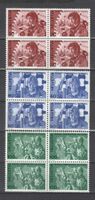 Dienstmarken BIT 1975, Viererblocks