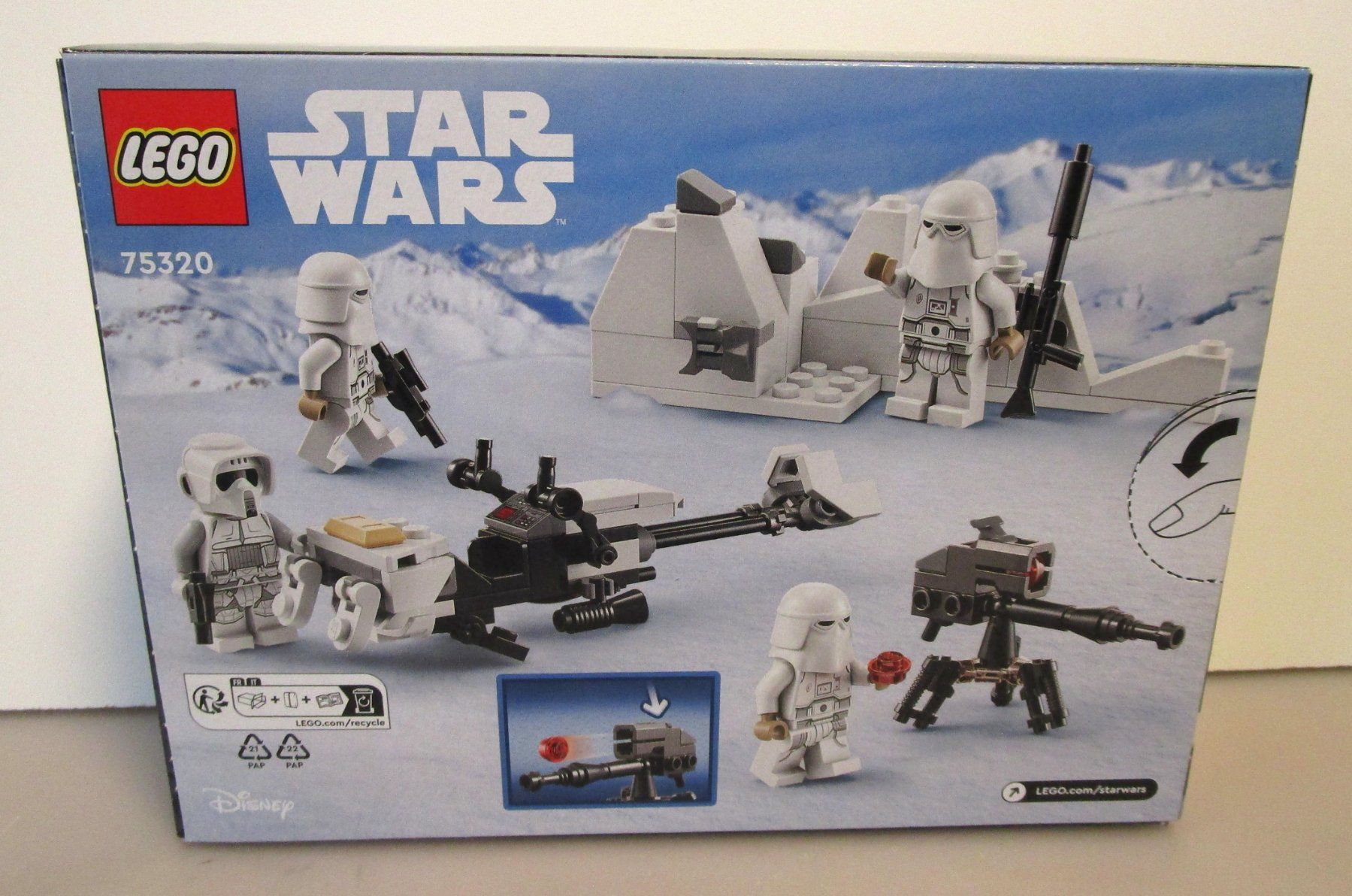 Lego Kit di costruzioni: LEGO STAR WARS SNOWTROOPER BATTLE PACK - 75320 – Nuovo e nell'imballaggio originale da Chêne-Bourg venduto da breno56 1