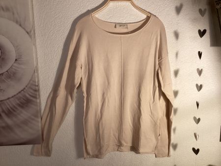 Cartoon Pullover Gr. S kuschelig weich apricot Pastell