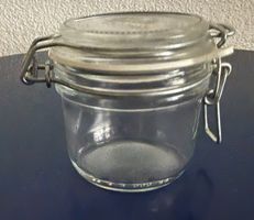 4 Einmachgläser Gläser mit Bügelverschluss und Deckel 