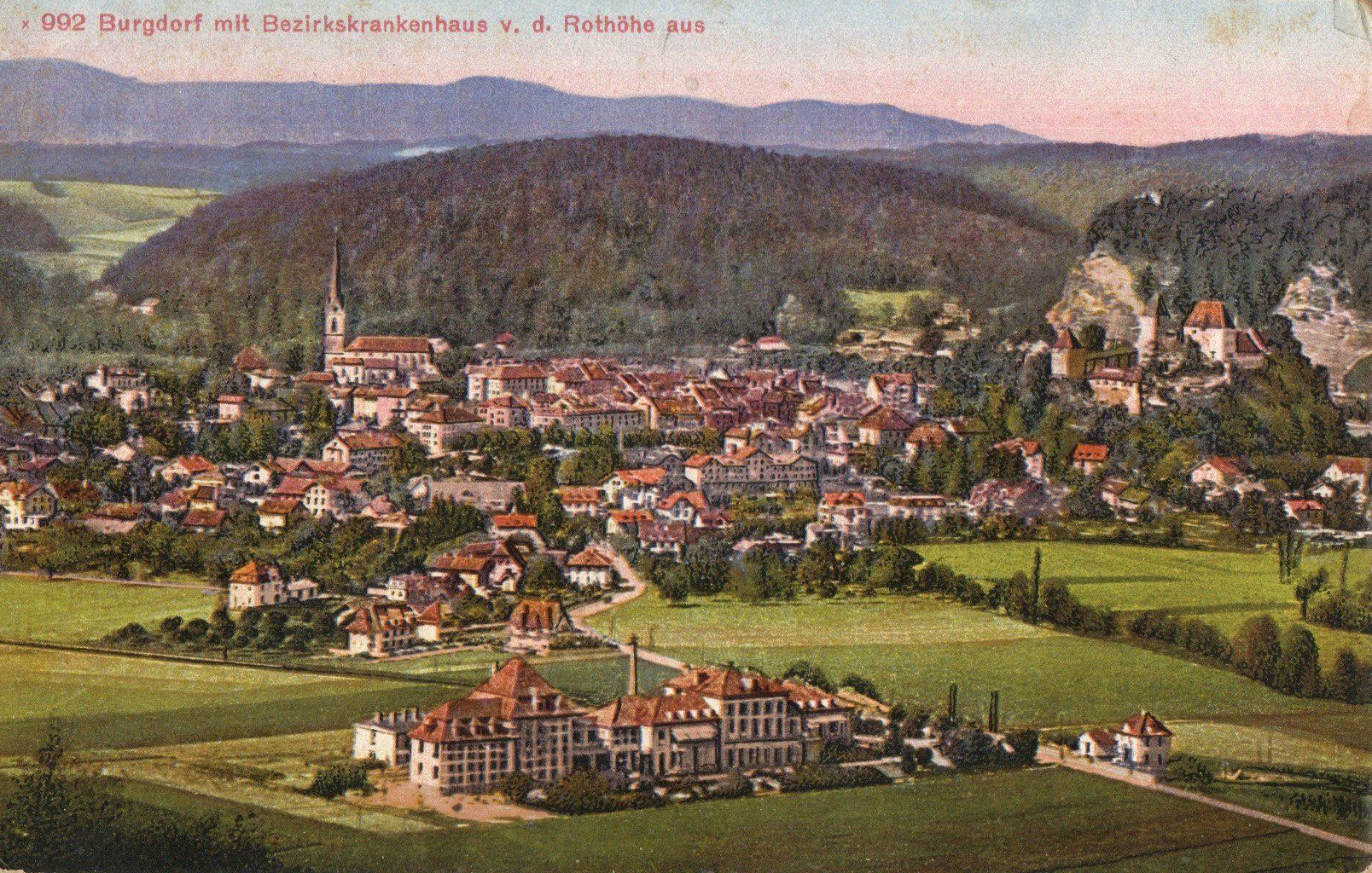 Cartoline postali: Burgdorf – Usato da Melano venduto da pisonsdro