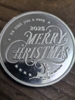 Silbermünze Merry Christmas 2025 1 Unze 999 Feinsilber