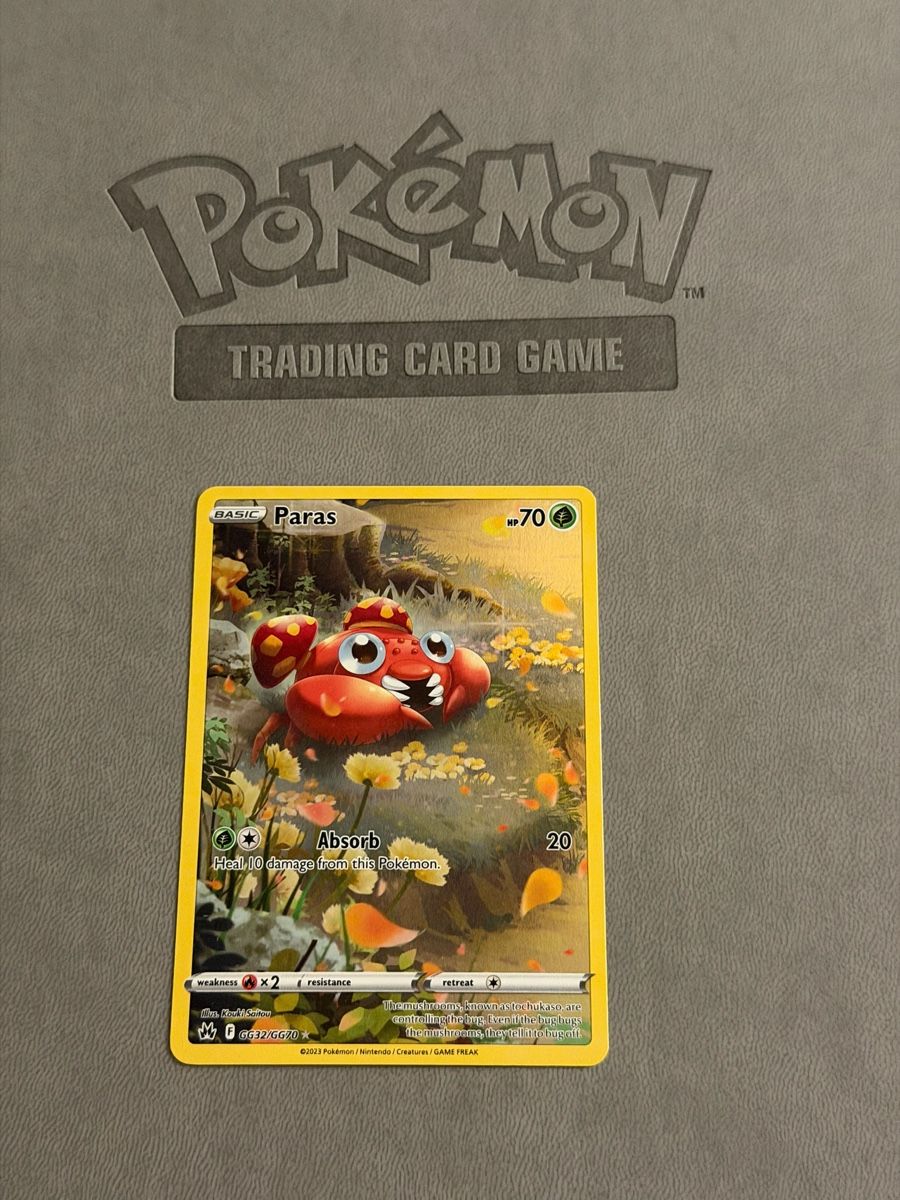 Pokémon Sammelbilder & Trading cards: Paras (CRZ GG32) – Gebraucht aus Biel/Bienne von SeeLoewe55