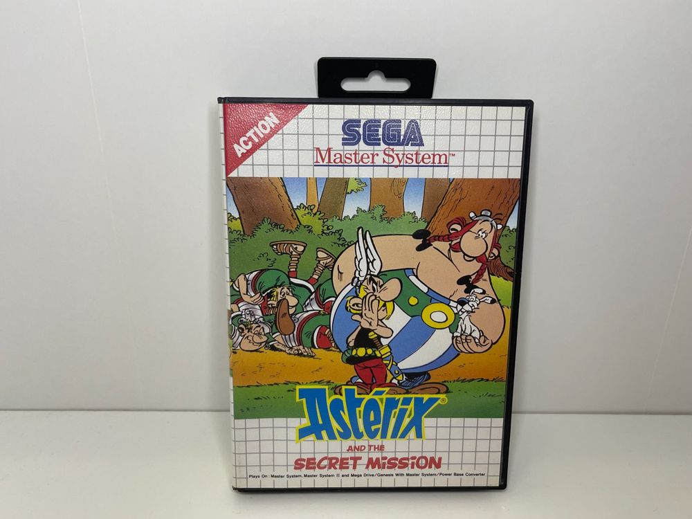Jeu Sega Master System Asterix - Édition Rétro 1986, Bon état