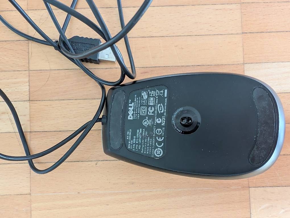 Maus: Dell USB Laser-Maus M-UVDEL8 – Gebraucht aus Zürich von kopanskk