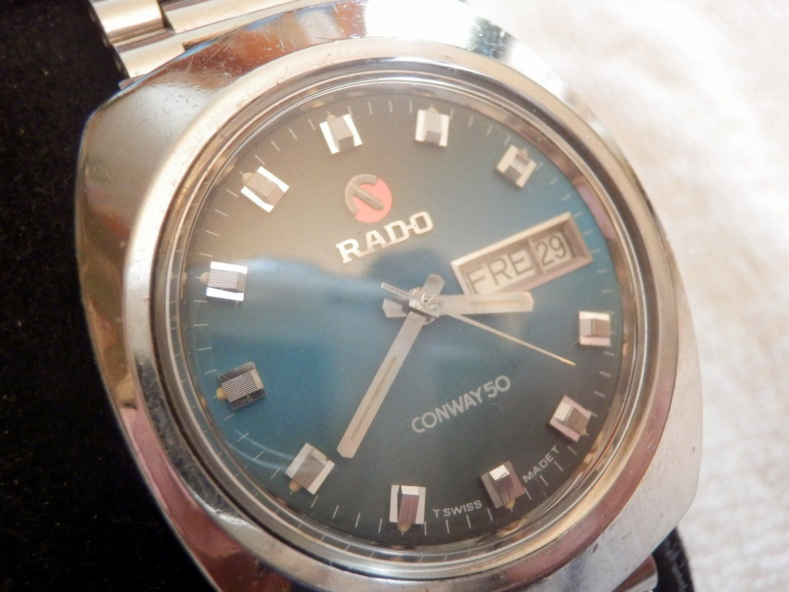 Rado Orologi: Rado Conway50, Automatic, Day Date, 36 x 41mm, revidiert – Usato da Ueberstorf venduto da dinbau 1