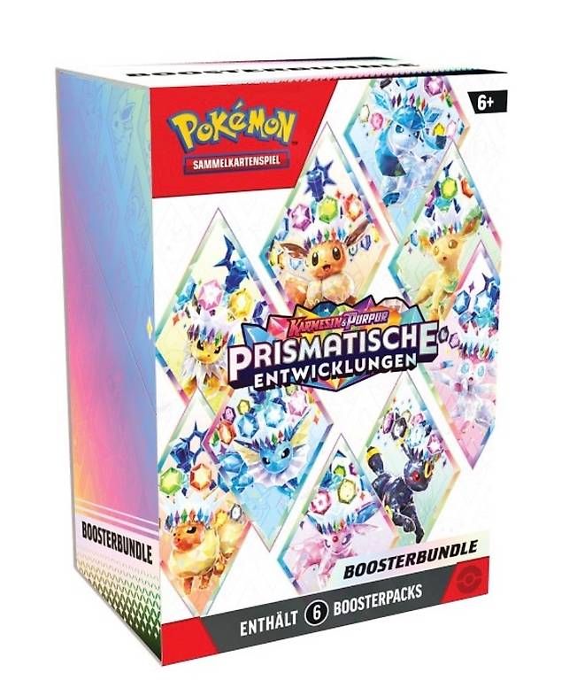 Carte collezionabili: Pokemon Prismatische Entwicklung Bundle  – Nuovo e nell'imballaggio originale da zug venduto da mat_2bzy
