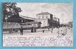 Schaffhausen - Bahnhof - 1901