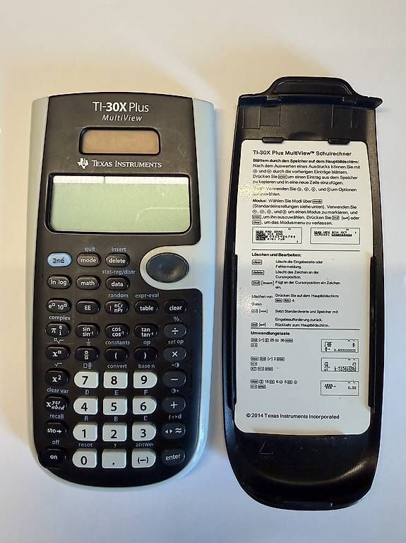 Calcolatrici tascabili: Texas Instruments Taschenrechner TI 30X Plus MultiView – Usato da Erlinsbach SO venduto da zwiesele 1