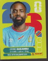 FIFA WORLD CUP 2026 Panini Sticker COD 19 CEDRIC BAKAMBU