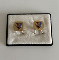 Fc Basel 1950-70 Amerikaner Double RJ Mannschettenknöpfe