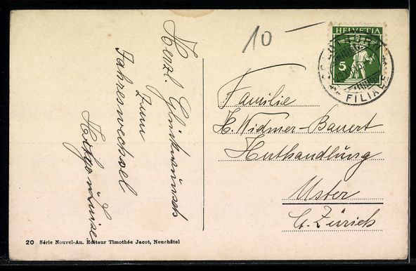 Cartoline postali: AK Solothurn, Stadtansicht mit Brücke – Usato da Berlin venduto da bartko-reher 1