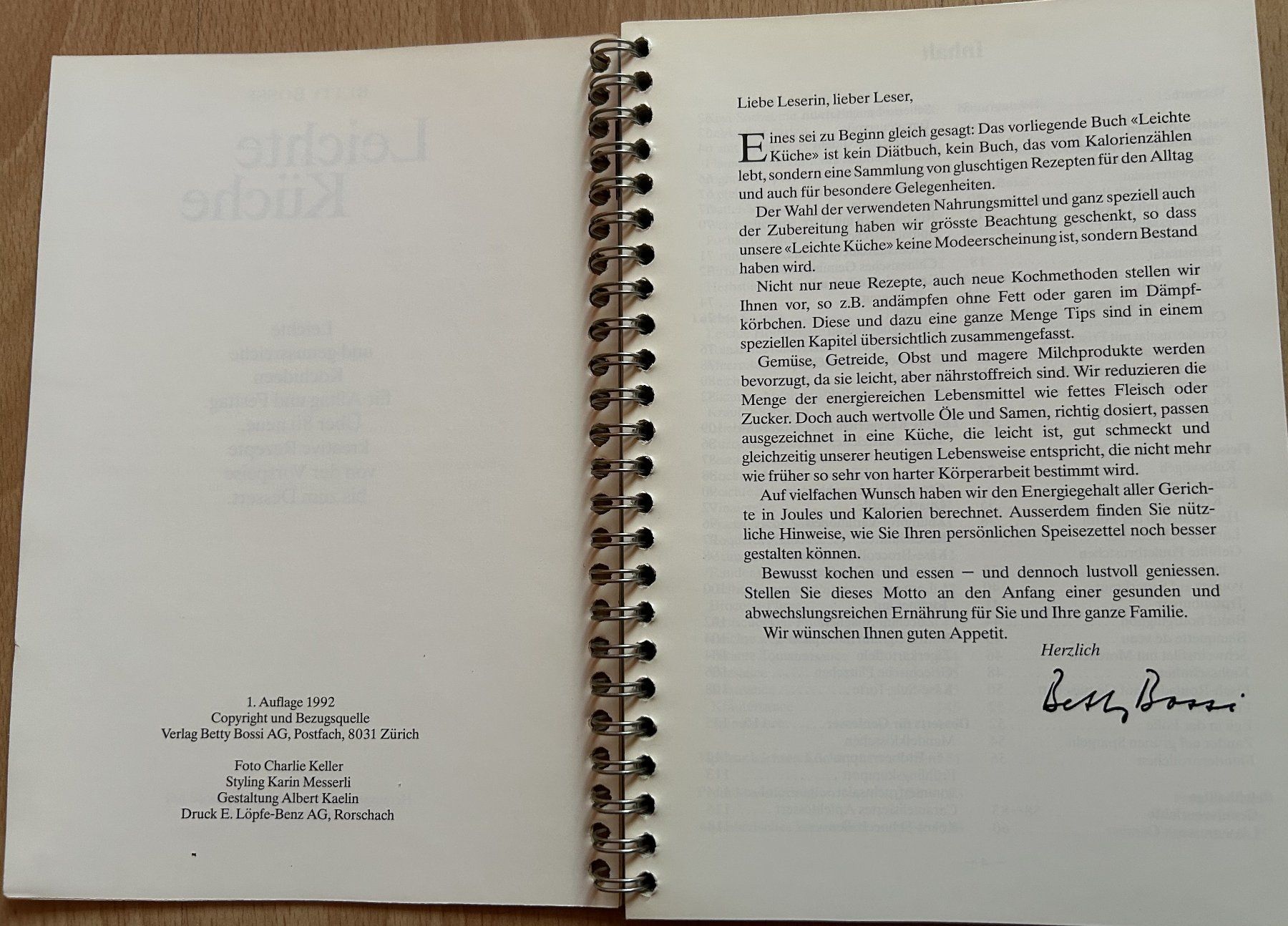 Libri: Leichte Küche von Betty Bossi – Usato da Neukirch-Egnach venduto da Phion 1