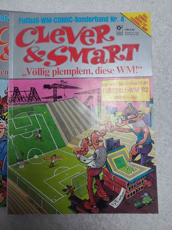 Clever & Smart Fussball-WM-Comic-Sonderband 4 (Gebraucht) in Oberwil b ...