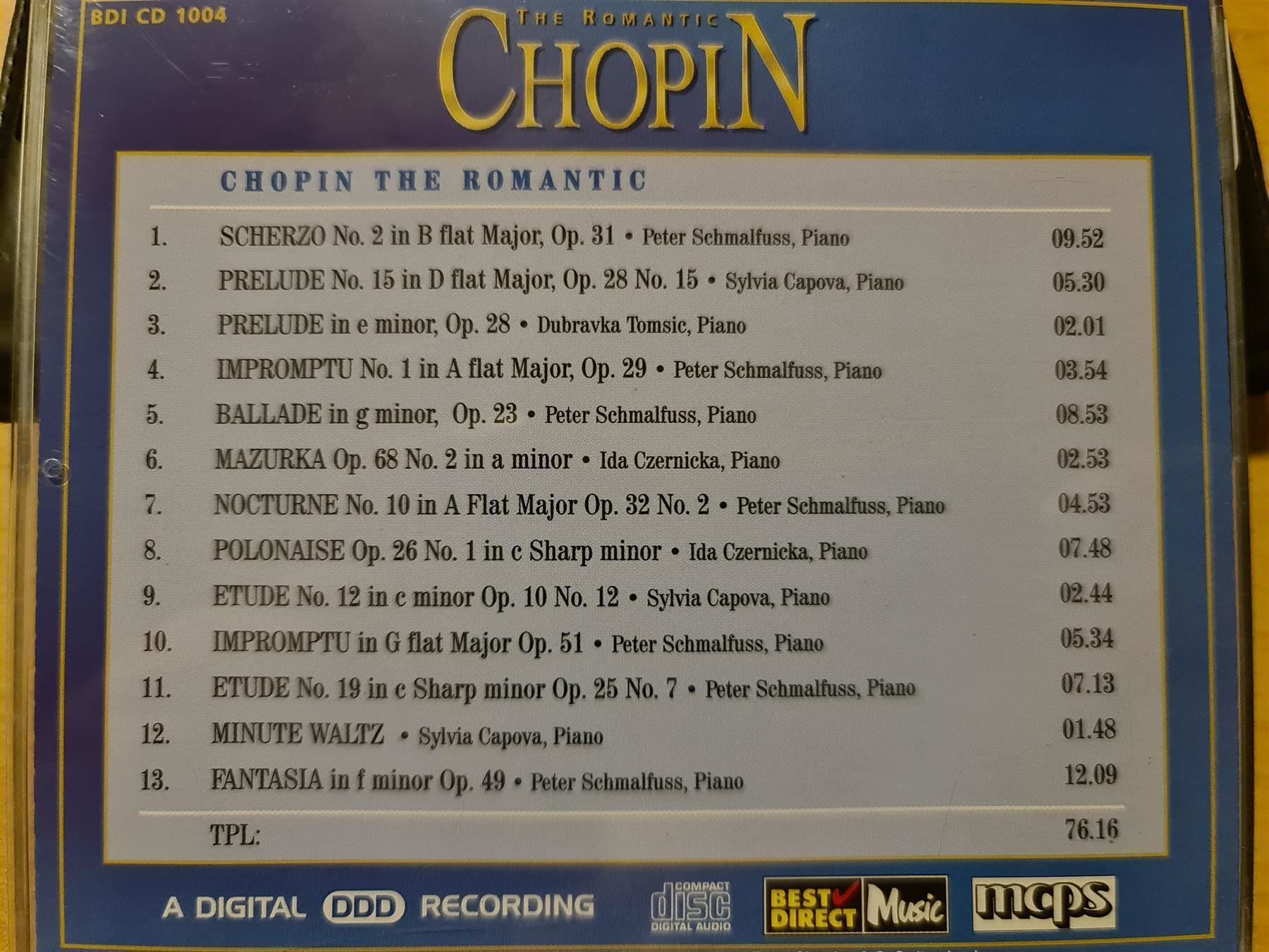 CDs: Chopin – Gebraucht aus Dintikon von Vexi 1