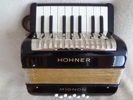 Accordéon Hohner Mignon I - Noir - Remis à neuf + Housse